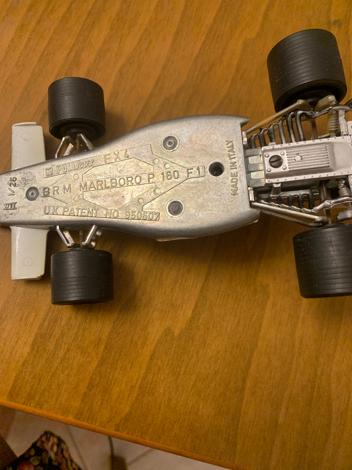 Modellino Vintage Politoys FX4 BRM Marlboro P160 F1 Numero 17 Scala 1 25 Made in Italy Anni 70