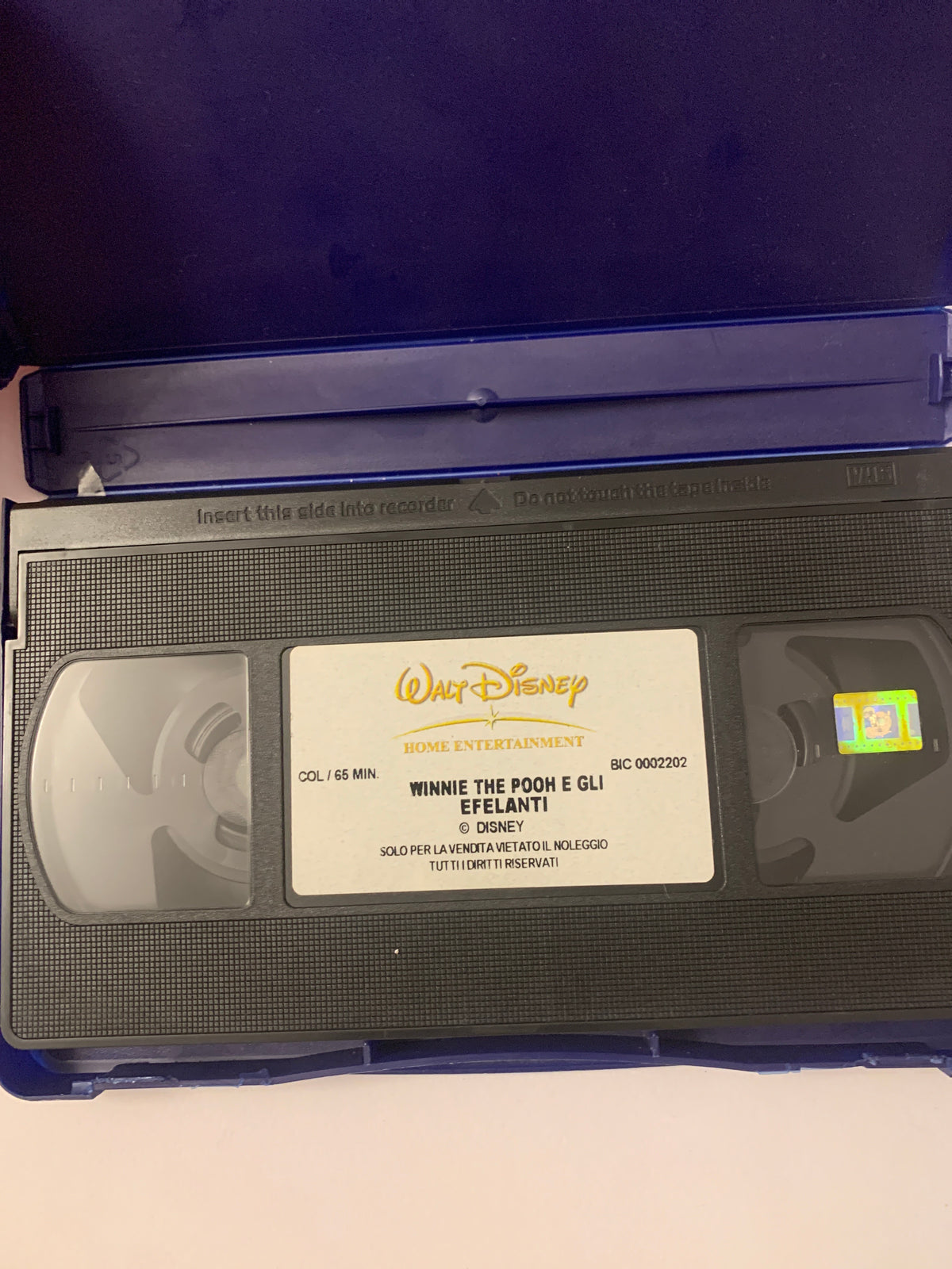Lotto 2 VHS Walt Disney – Winnie the Pooh e gli Efelanti + Le Avventure di Winnie the Pooh (Edizione Italiana)