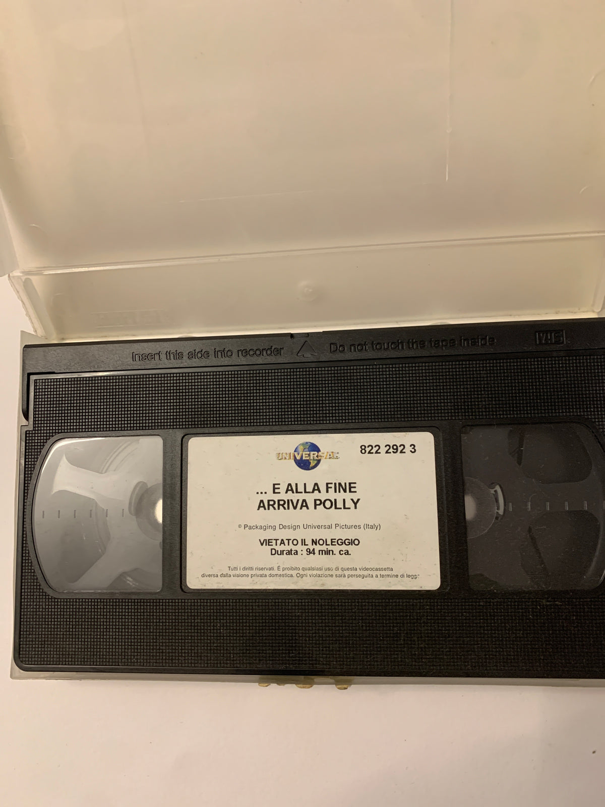 VHS "...E alla fine arriva Polly" – Ben Stiller, Jennifer Aniston (Universal Pictures)