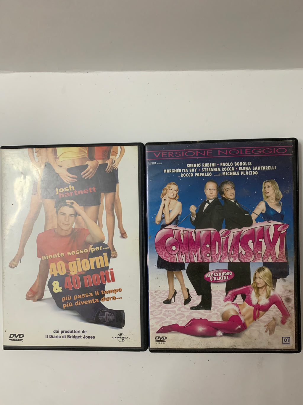 Lotto 2 DVD Commedia - 40 Giorni & 40 Notti e Commediasexi