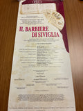 Manifesto Inaugurazione "Il Barbiere di Siviglia" – Teatro dell'Opera di Roma 1992