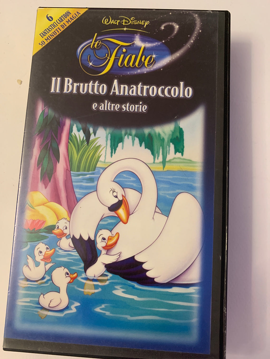 Lotto 2 VHS Vintage - L'Albero Azzurro "Come si fa a fare" e Walt Disney Le Fiabe "Il Brutto Anatroccolo"