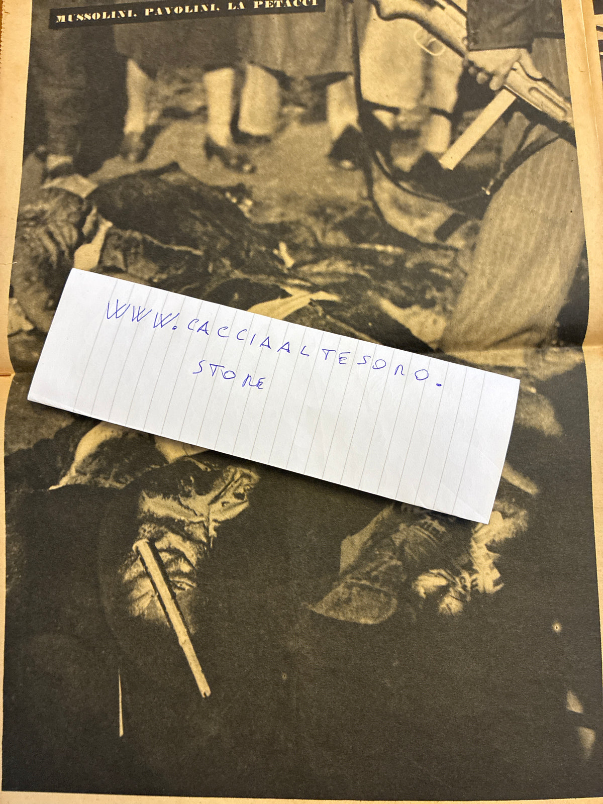 Rarissimo Supplemento Fotografico La Settimana 6 Maggio 1945 {L'Insurrezione Del Nord E Il Sacrificio Dei Patrioti Livornesi}