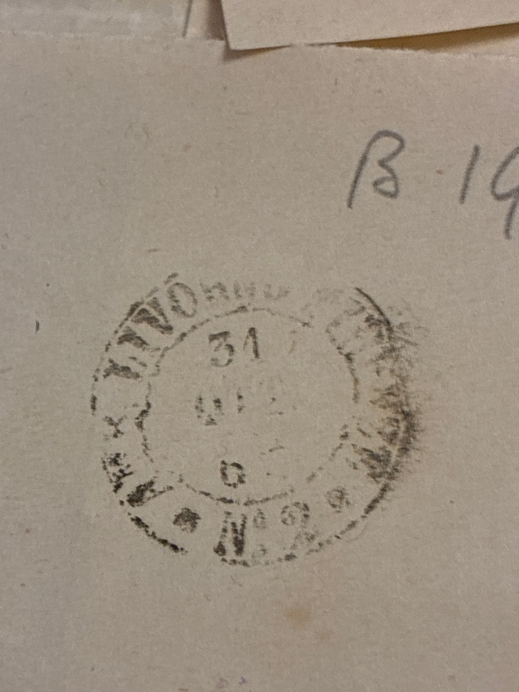 Lettera Storica 1863 da Pisa a Firenze Francobollo 15c II Tipo e Ambulante Ferroviario N.2