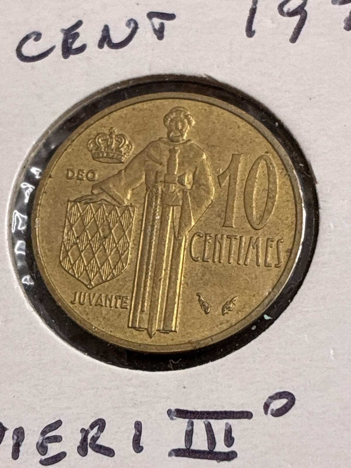 10 centimes 1978 Monaco