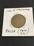 200 lire del 1993 Aeronautica Militare falso d'epoca con peso a 5,24 grammi