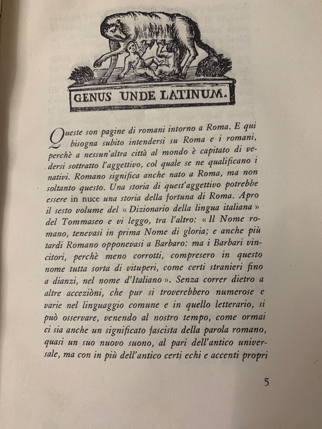Strenna dei Romanisti Natale di Roma 1940 XVIII Era Fascista - Prefazione Bottai Staderini Editore