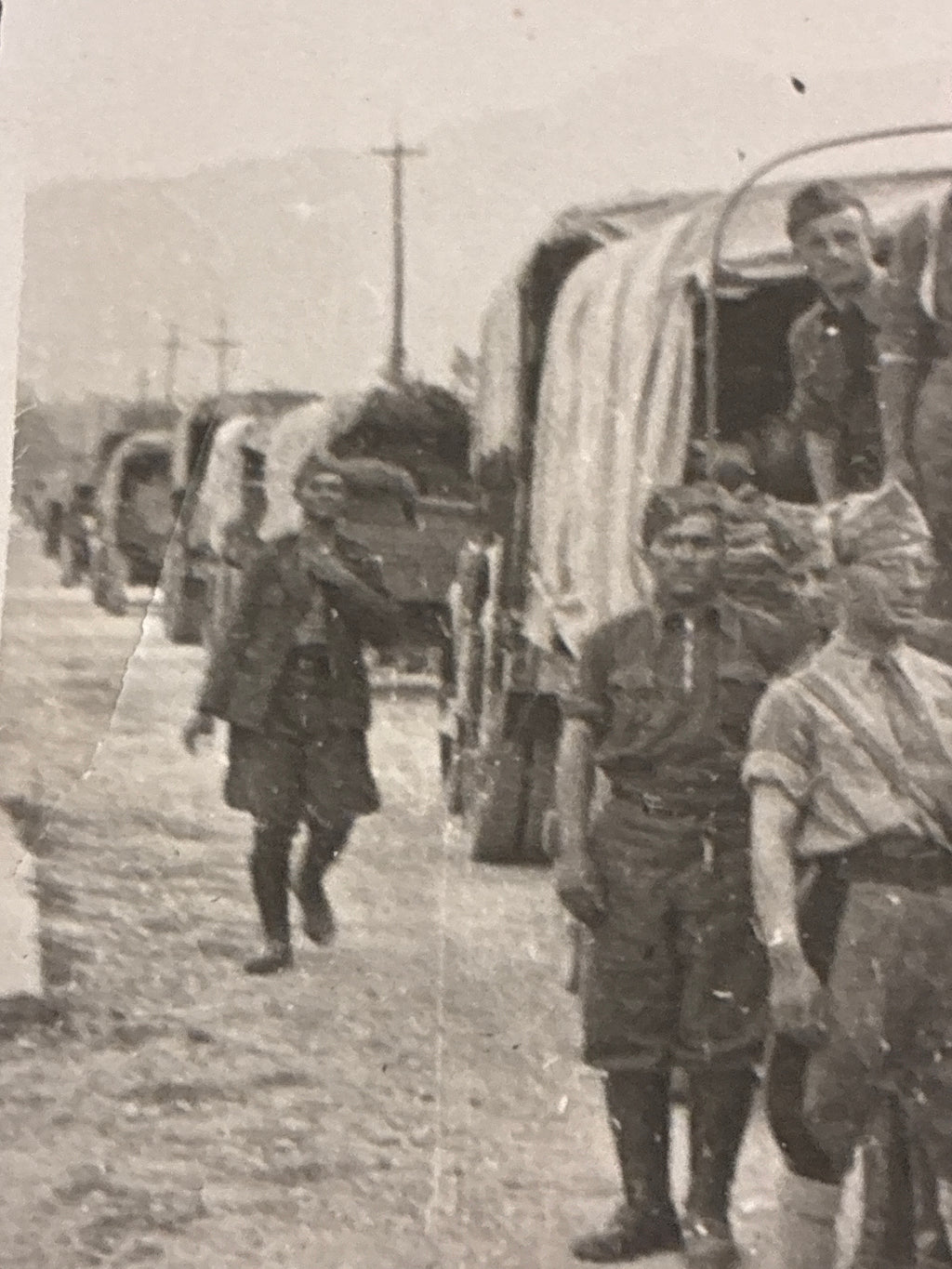 Foto Epoca WW2 Regio Esercito Italiano Artiglieria Obice 149 Motorizzato 9x7 cm