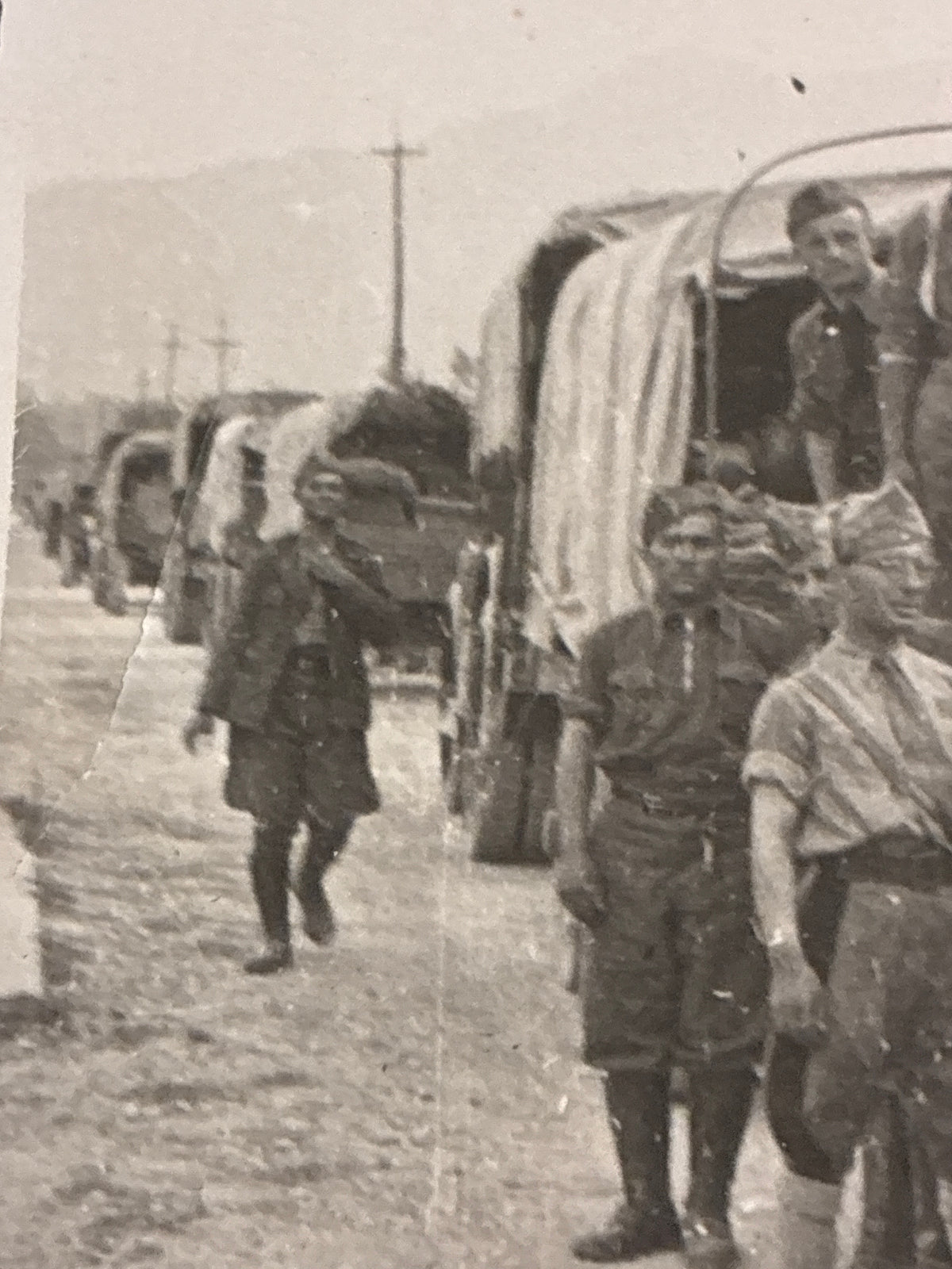 Foto Epoca WW2 Regio Esercito Italiano Artiglieria Obice 149 Motorizzato 9x7 cm