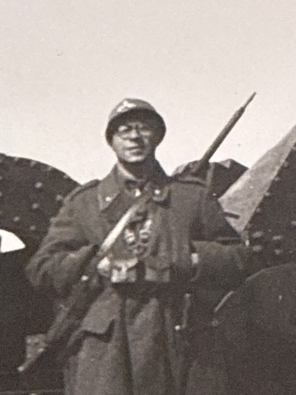 Artiglieria Regio Esercito Fotografia Epoca 1940 Carlo Dabalà in Divisa su Carta Agfa Lupex
