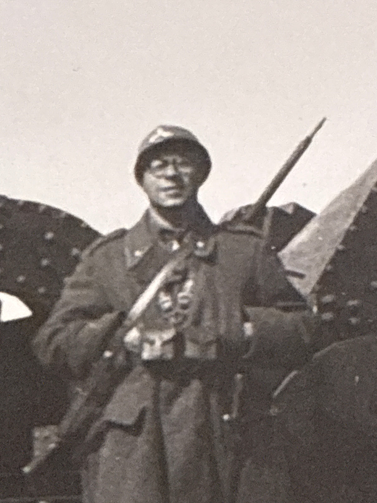 Artiglieria Regio Esercito Fotografia Epoca 1940 Carlo Dabalà in Divisa su Carta Agfa Lupex
