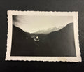 FOTO EPOCA 1937 PANORAMA CATINACCIO BOLZANO TIMBRO FOTO FARINA ARCHIVIO DABALÀ
