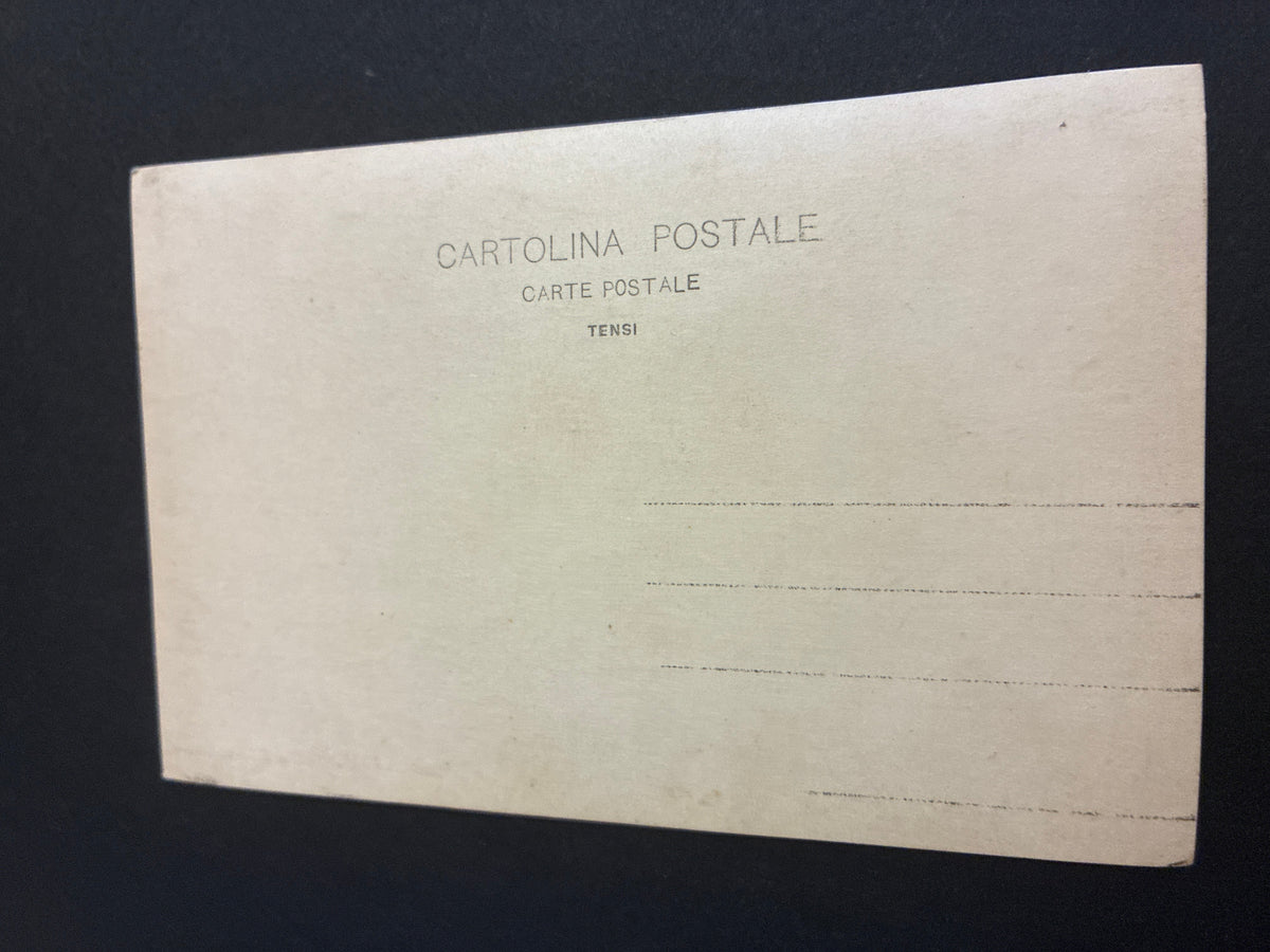 Foto Cartolina WW1 Carlo Dabalà Ufficiale Regio Esercito Carta Tensi Militaria Rara
