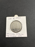 100 Lire 1977 Repubblica Italiana Minerva variante con errore di conio per esubero o mancanza di metallo tra i numeri della data