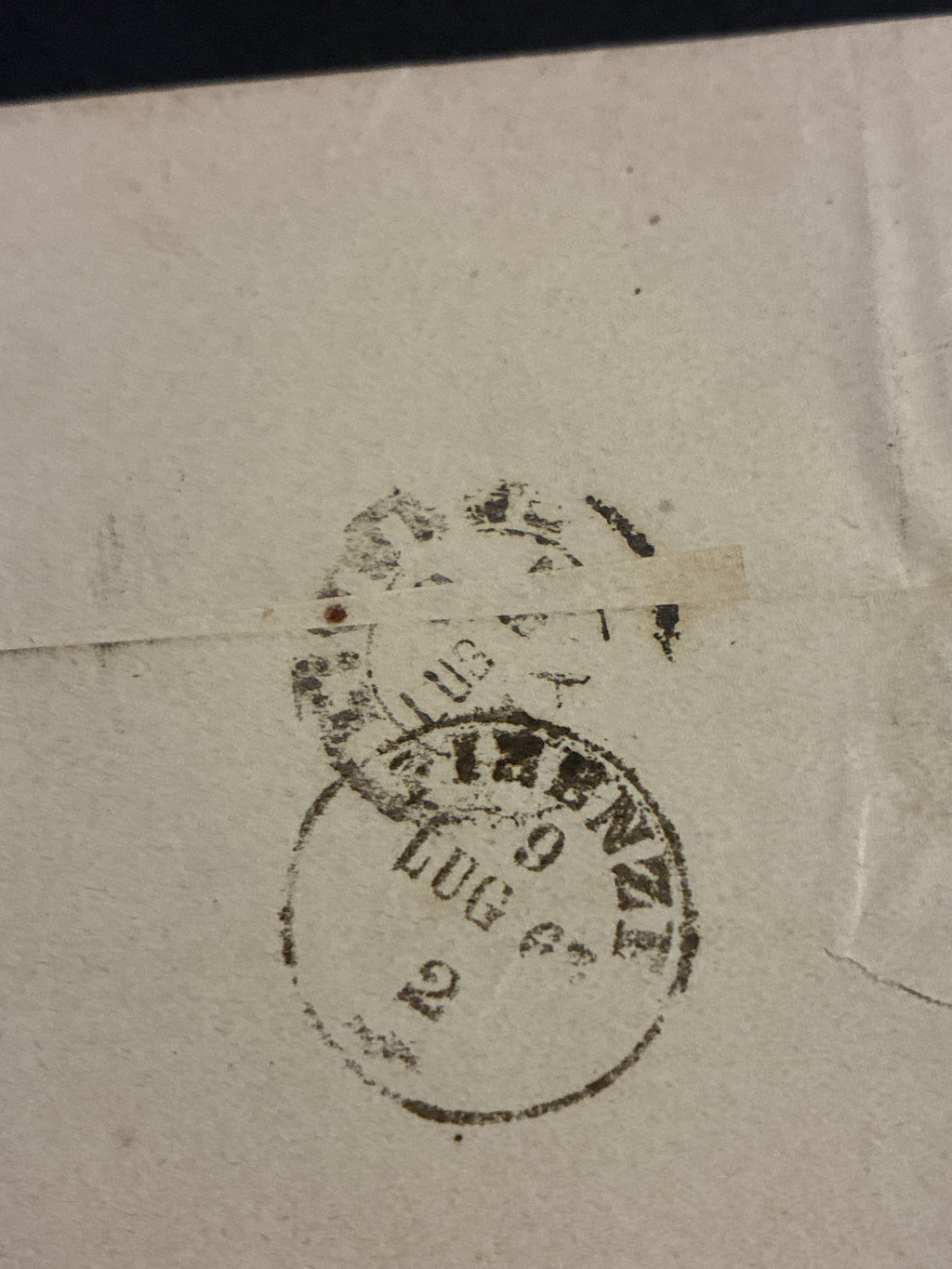 Lettera Storica 1863 da Massa Marittima a Firenze Francobollo 15c II Tipo Ambulante
