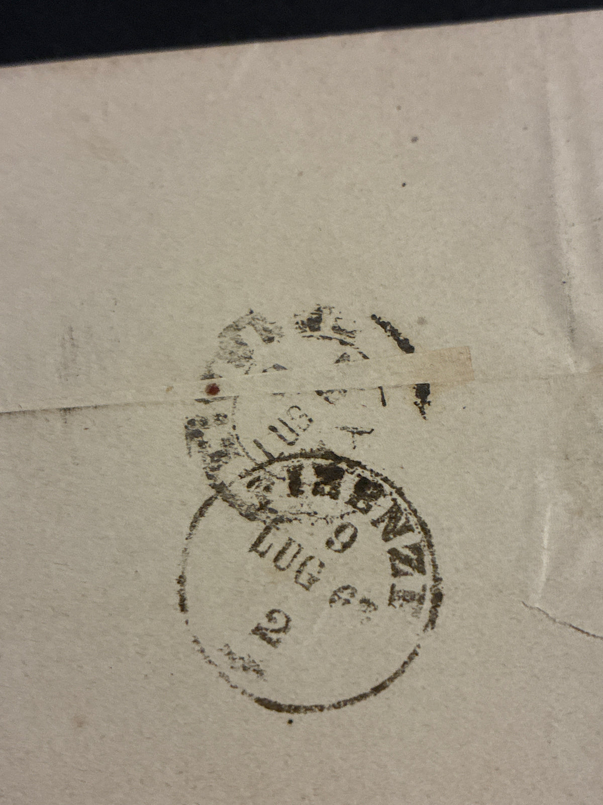 Lettera Storica 1863 da Massa Marittima a Firenze Francobollo 15c II Tipo Ambulante