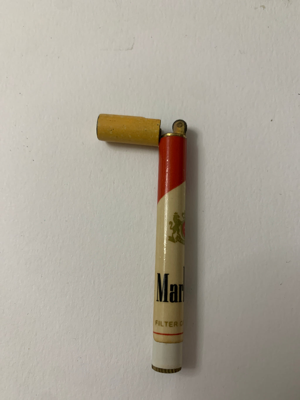 Accendino Vintage a Forma di Sigaretta Marlboro