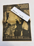 Rarissimo Numero Speciale Rivista Crimen 4 Maggio 1945 {Morte Mussolini - Con Taglio Lineare Descritto}
