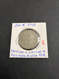 100 lire del 1978 Minerva con errore di conio frattura a scalino e fratture multiple dritto e rovescio