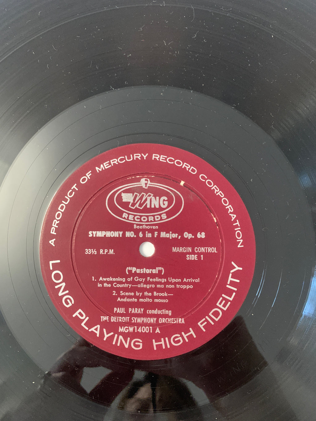 Beethoven - Symphony No. 6 "Pastoral" (Paul Paray conducting the Detroit Symphony Orchestra)
