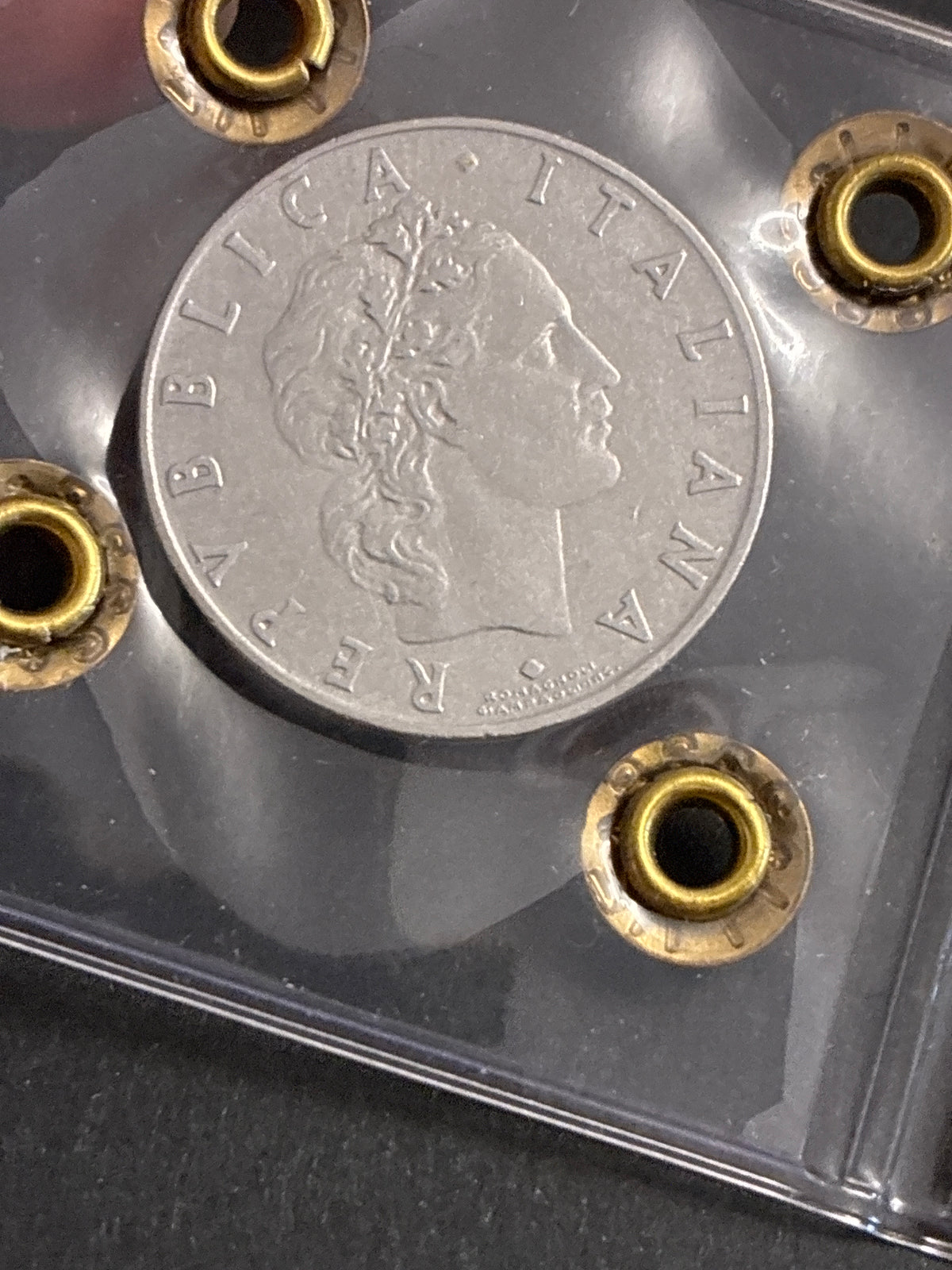 50 Lire 1958 "Vulcano" - Non Comune (NC) - Periziata