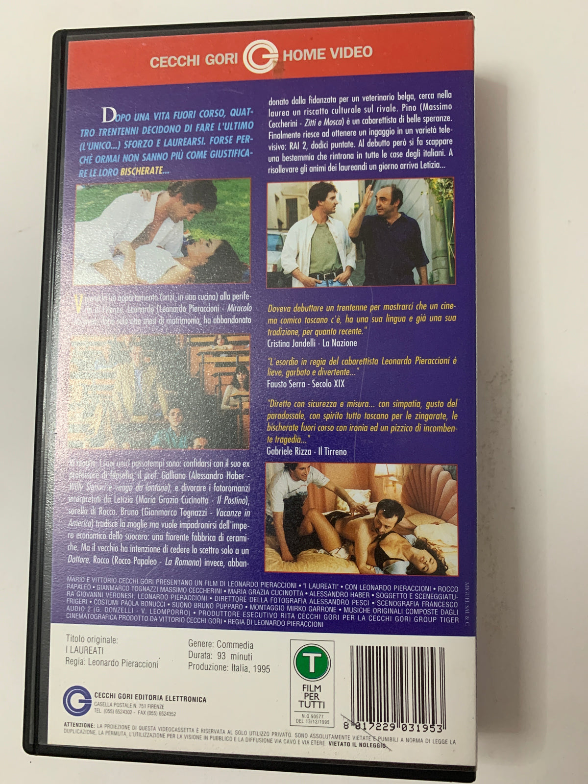 I Laureati - Leonardo Pieraccioni (VHS Cecchi Gori)