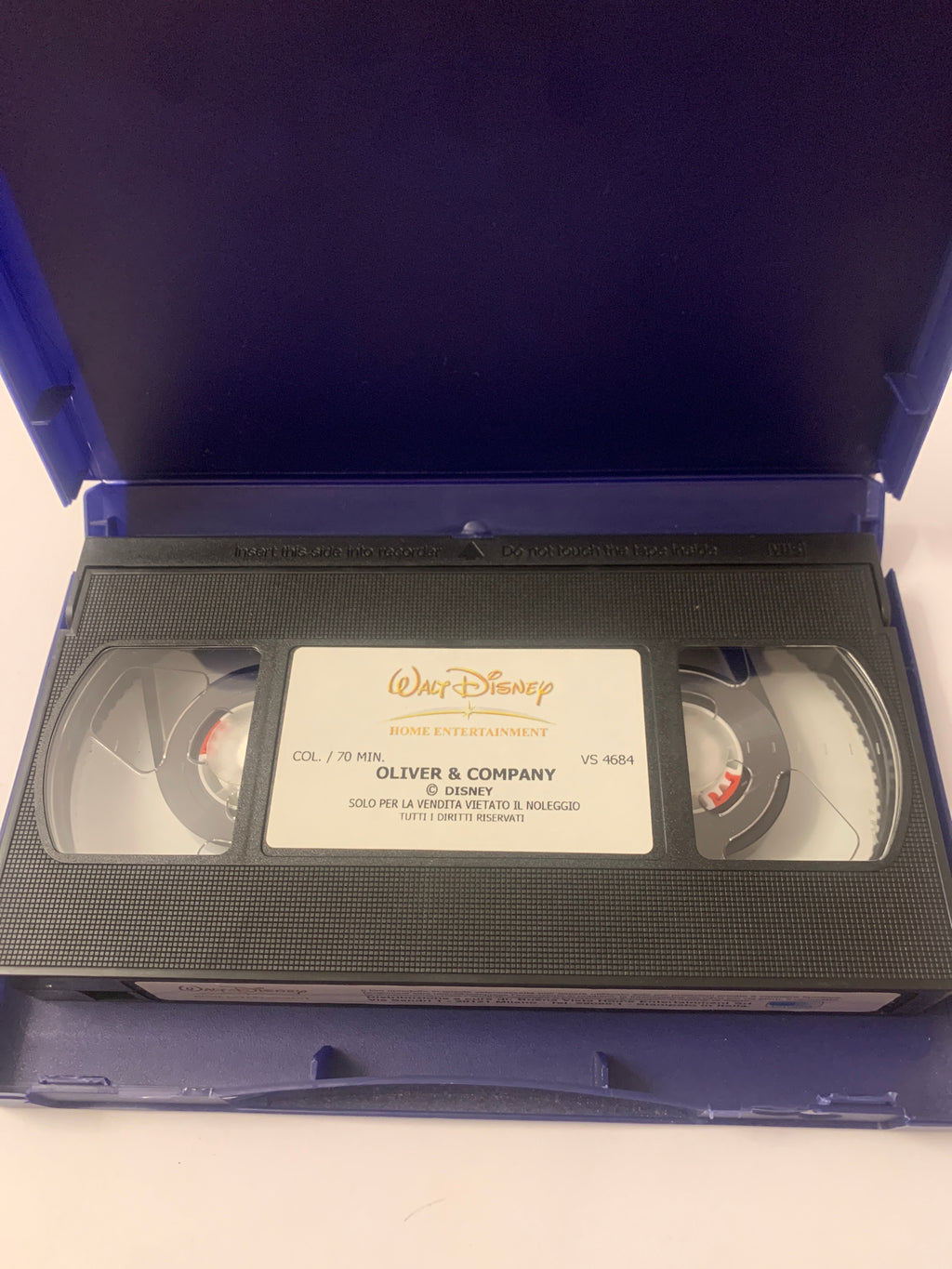 Lotto 2 VHS Walt Disney - Oliver & Company e Le Avventure di Bianca e Bernie