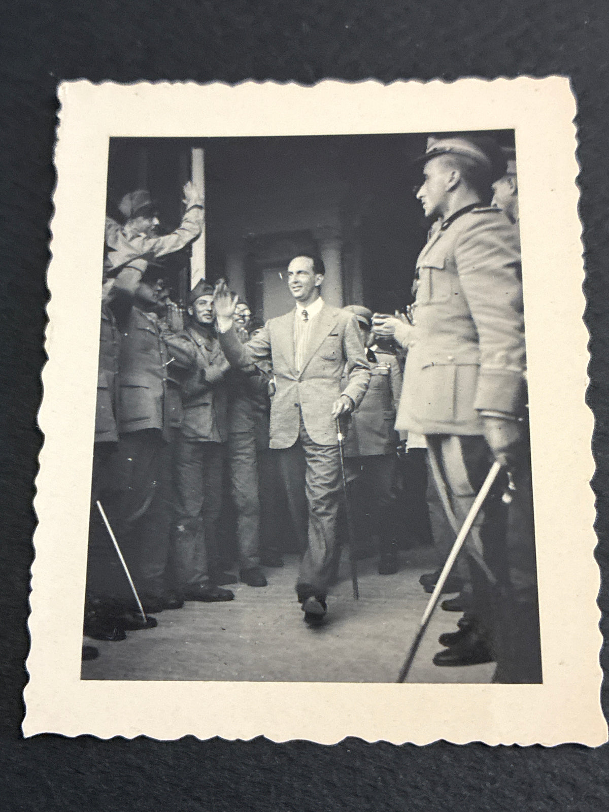 Umberto II di Savoia Fotografia Epoca 1940 circa Scatto Privato Inedito Carlo Dabalà