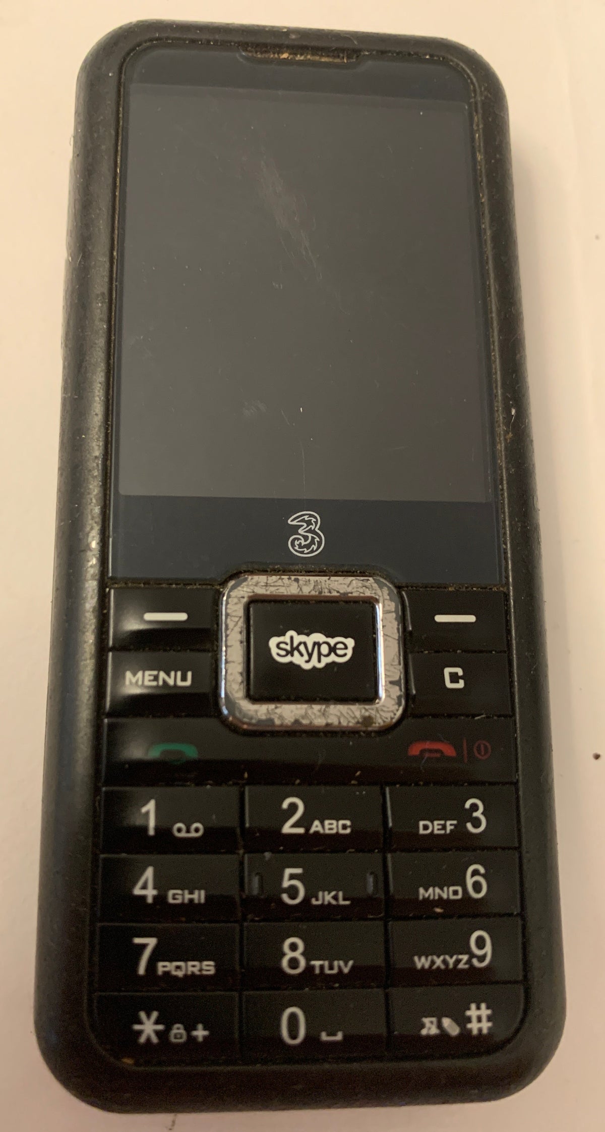Telefono Cellulare Vintage 3 Skypephone H3G Tre (Nero, Fotocamera 2 MP)