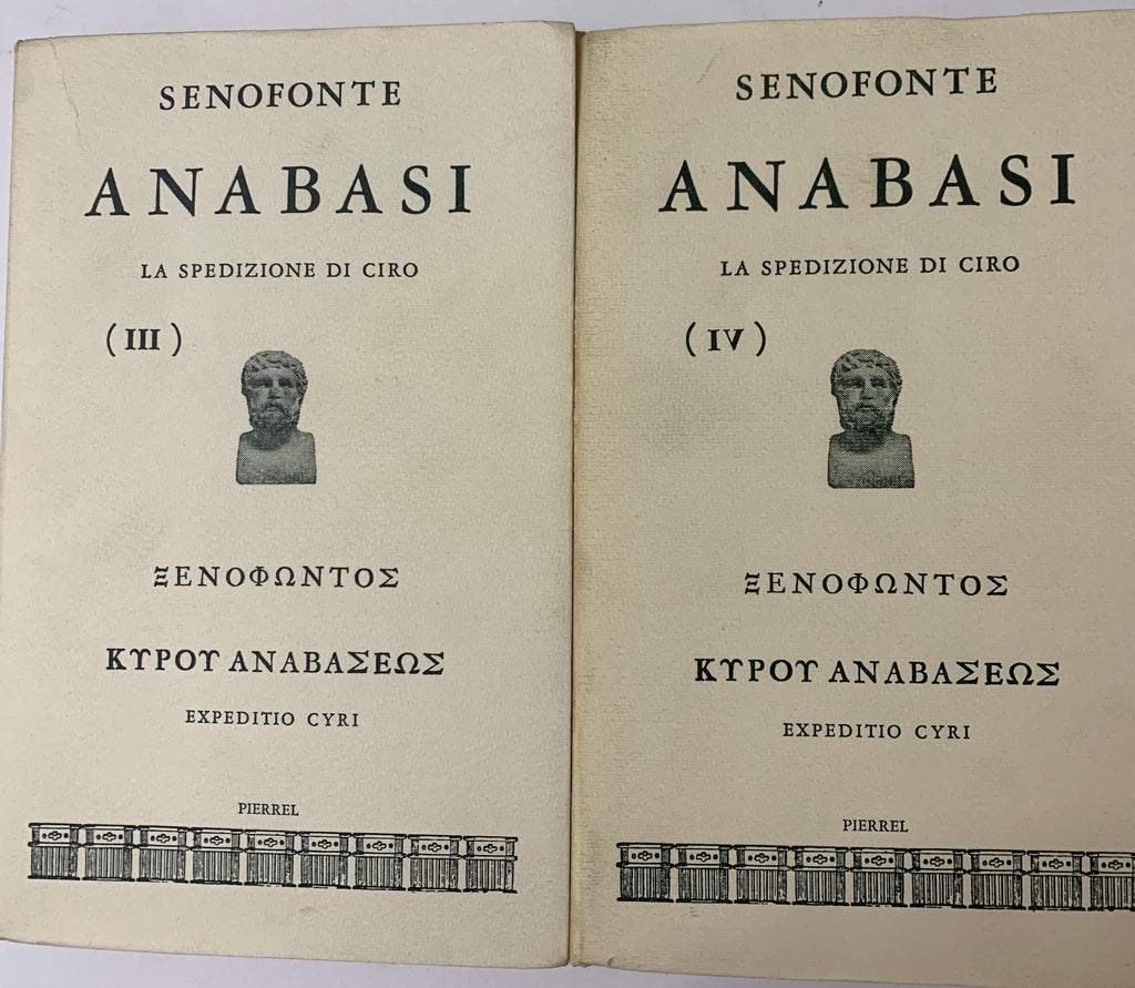 Libro Senofonte - Anabasi: La Spedizione di Ciro - Opera Completa in 4 Volumi con Cofanetto - Edizione Pierrel