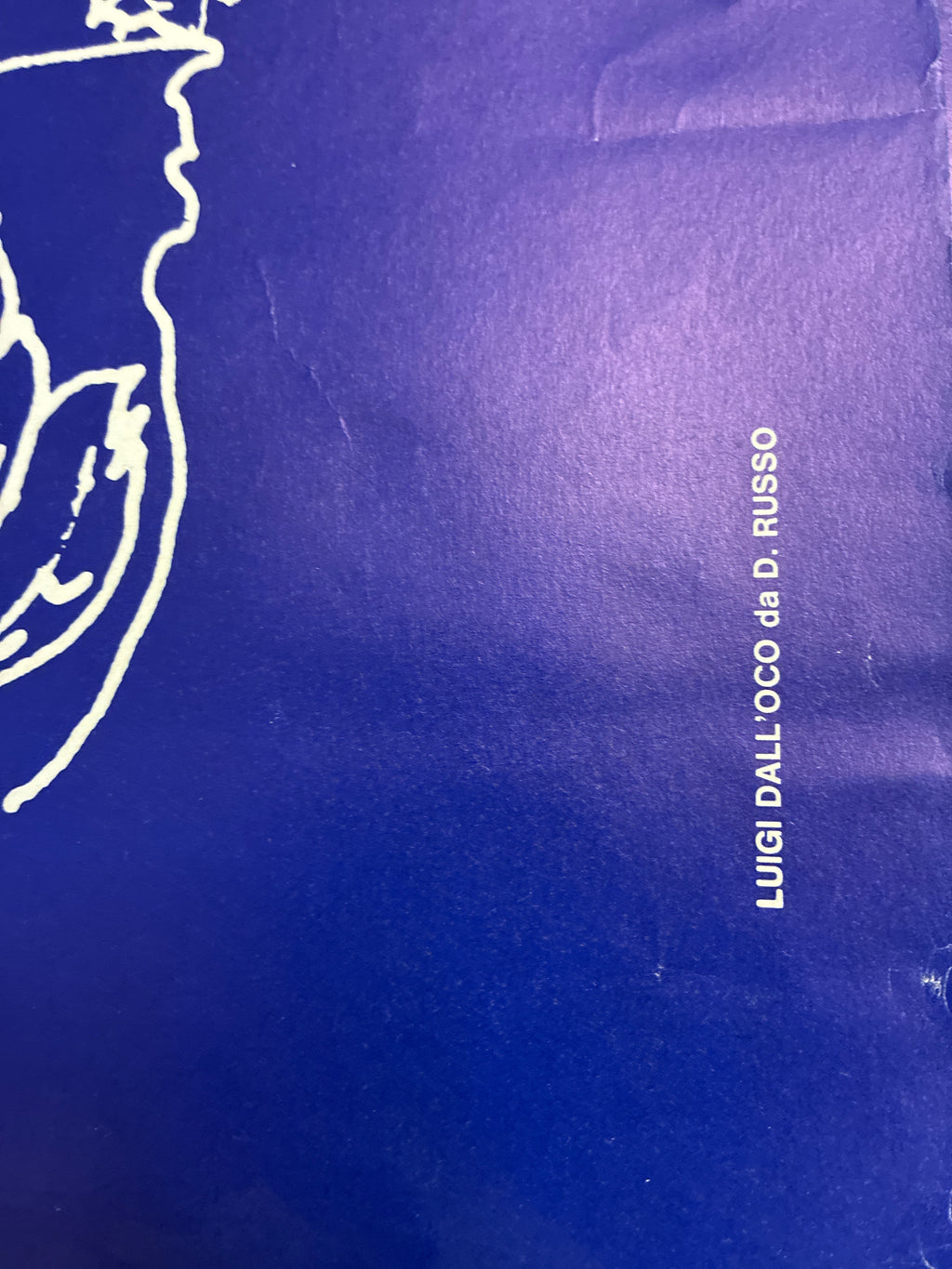 Manifesto Garibaldi e Roma 1983 - Illustrazione Luigi Dall'Oco